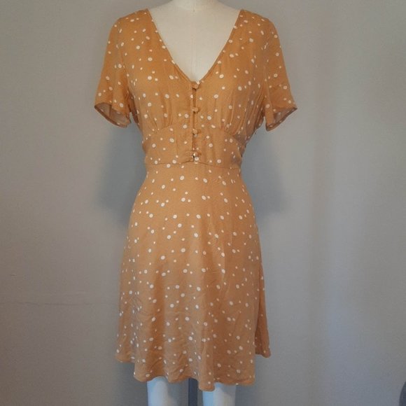 Aeropostale Dresses & Skirts - Aeropostale Summer Dress, Mustard Yellow Small